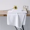 Toalhas Quadradas Brancas de Cinco Estrelas para Atacado, Toalhas de Banho, Toalhas Pura Algodão Tamanho Completo para Salões de Beleza, Pousadas e Uso Geral em Hotéis