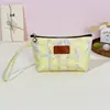 Bolsa de maquillaje de encaje Amazon transfronteriza para mujer, fresca y elegante, impermeable, gran capacidad, casual, almacenamiento colorido, estuche para lápices de estudiante