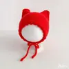 Gorro de Bebé Otoño e Invierno Moda Corea del Sur Nuevo Lindo Súper Lindo Gorro de Lana para Bebé Color Sólido Gorro Tejido para Bebé