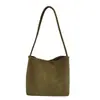 Cross2026 Otoño Nuevo Estilo Coreano Textura Retro Bolso Cubo Simple Nicho Viaje Diario Bolso de Hombro Único Bolso Debajo del Brazo