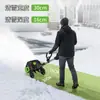 Nuevo Soplador de Nieve de Alta Potencia con Motor sin Escobillas y Batería de Litio, Máquina Portátil Inalámbrica para Retirar Nieve al Aire Libre, Lanzador de Nieve Desmontable