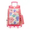 Mochilas con Ruedas Transfronterizas al por Mayor para Estudiantes de Primaria Niños y Niñas de Tercero a Sexto Grado, Ligeras de Arrastre y Espalda, Desmontables y de Doble Uso