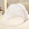 Mosquiteiro Redondo Meio-Círculo para Bebê Mosquiteiro de Quarto Criptografado Ampliado Mosquiteiro Sem Instalação Mosquiteiro Integrado com Fechamento Completo