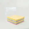 6 pontos um pano de óculos multicolorido camurça lixamento agulha uma agulha duas agulhas três pano de microfibra 2000 peças de postagem