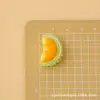 Adornos de resina transparentes y tridimensionales de cereza y fresa, pequeños accesorios para manualidades DIY, dijes creativos para zapatos, imanes para refrigerador, artículos de comida en miniatura