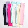 Pantalones de Lápiz para Niñas Primavera y Verano Delgados Color Caramelo Ropa Exterior Infantil Leggings Niños Grandes Ajustados Leggings Negros