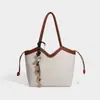 Bolso de Mano Tejido Hecho a Mano de Moda para Mujer Diseño de Nicho Gran Capacidad Sensación de Alta Gama Bolso de Hombro Único
