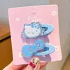 Pinza para el pelo con gran lazo rojo para niños, accesorio coreano para el lateral de la cabeza, pinza lateral para niña, pinza pequeña de princesa para bebé