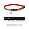 Nuevo Collar de Terciopelo para Mascotas de Amazon Lindo Lazo Campana de Amor Lunares Gato Cuello Collar para Perro