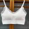 Explosiones Transfronterizas Encaje Espalda Hermosa Transpirable Tubo Superior Ropa Interior Una Pieza Almohadilla de Pecho Extraíble Pecho Grande Ducha Pecho Pequeño Envoltura Ropa Interior
