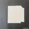 Forro Papelão Camisa Camiseta Colarinho Dupla Face Papelão Branco Dobrável Roupa Papelão Papelão Rígido Embalagem de Roupa