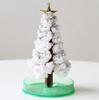 Árbol de Navidad Mágico Árbol de Papel Flores de Árbol Copos de Nieve Largos Riego Mágico Crecimiento Cristalización Regalos de Navidad Coloridos