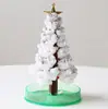 Árvore de Papel Árvore de Natal Florindo Rega Mágica Crescimento Árvore de Cristal Criativa Brinquedos Infantis Árvore de Papel de Natal