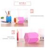 Portalápices transfronterizo nuevo estudiante de secundaria inspirador caja de almacenamiento de escritorio de plástico multifuncional creativo simple barril de tanque de almacenamiento