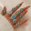 Joyería popular transfronteriza europea y americana, anillo de oro nuevo, diseño minimalista de nicho, sensación de alta gama, anillo de lujo ligero, joyería para mano de mujer, plata