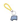 Llavero de cuerda trenzada creativa de la serie de fútbol de Amazon, accesorio colgante creativo para coche de Shein, llavero de tejido