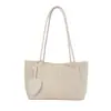 Bolsas de Tecido Nicho Coreano 2026 Nova Bolsa de Ombro Grande Capacidade Bolsa de Axila Cor Sólida Casual Bolsa de Mão Tote