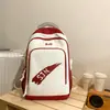 Mochila Escolar para Mulheres 2026 Nova de Aparência Sofisticada Costura em Contraste Moda Casual para Alunos do Ensino Fundamental e Médio Mochila Versátil