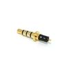 3.5 plugue de quatro pólos banhado a ouro de quatro núcleos macho banhado a ouro exposto 14mm 3.5 * 6.0 plugue de fone de ouvido