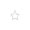 Joyería de estrella de cinco puntas accesorios al por mayor colgante de llavero de alto valor moda joyería de moda accesorios de pasador de pelo antiguo