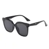 Gafas de Sol LO Cuadradas con Montura Grande para Mujer Sentido Avanzado Ins Para Conducir Protección UV Luz Fuerte Adelgazantes para Rostro Grande Hombres