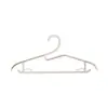 Percha sin costuras de hombros anchos, engrosada, antideslizante, para uso doméstico, perchero de plástico para adultos, soporte para ropa de estudiante de dormitorio