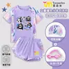 2025 Nuevo Fiesta Cinco Dibujos Animados Traje de Baño Infantil Niñas Secado Rápido Dividido Niñas Protección Solar Traje de Baño Moderno