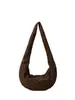 Bolsa de ombro estilo dumpling nova de Dongdaemun, Coreia, estampa de leopardo, grande capacidade, estilo coreano, moderna, casual, versátil para o trabalho