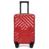 Maleta de Viaje con Contraseña de 20 pulgadas Venta al por mayor para Adultos Logo Impreso Maleta para Hombre y Mujer Rueda Universal Maleta para Estudiante Cabina