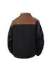 Ropa de hombre estilo europeo Enbu, exportación transfronteriza, nueva colección de otoño, ropa de trabajo retro americana, ajuste holgado, chaqueta para hombre con cuello alto