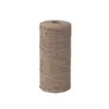 Cuerda de fibra de yute de color natural, cuerda para etiquetas tejida a mano, cuerda para atar cajas de regalo de flores, estructura para trepar gatos, disponible en múltiples especificaciones y en rollos completos