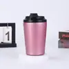 Taza de Café Mini de 12 oz Transfronteriza con Escala, Taza Aislada de Acero Inoxidable 304, Taza de Leche Compacta y Portátil para Uso en Casa