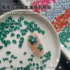 Zircones de Gota de Agua de Lujo para Uñas, Decoraciones Coloridas de Gota de Agua, Pedrería de Fondo Plano, Decoraciones para Uñas, Pedrería de Pétalos