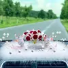 Nuevos Adornos para Coche Diosa Lindos Decoraciones para la Consola Central del Interior del Coche Viajes Seguros Ciervo Ambientador para Coche