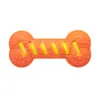 Juguete dispensador de premios para perros, diseñado para morder, limpiar los dientes y esconder premios, un juguete divertido e interactivo que satisface su sentido del olfato y alivia el aburrimiento, con forma de pata de pollo, hecho de material TPR, para ayudar a quemar energía