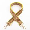 Nueva correa de hombro ancha bordada de 3,8 cm, ajustable, para bolso de mujer, bandolera, correa larga, correa de repuesto para bolso de jacquard.