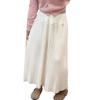Otoño e Invierno 2025 Nuevo Estilo Coreano Ins Casual Engrosado Ropa de Trabajo Aspecto Adelgazante Cintura Alta Longitud Media Falda de Punto para Mujer