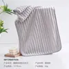Toalla de coral para niñas, almohadilla limpiadora facial, para baño, engrosada, para secar el cabello, absorbente, sin pelusa, para el hogar, no es toalla facial de algodón puro