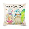 Serie Océano de Verano transfronterizo AliExpress funda de almohada de lino con estampado de estrella de mar diseño de mapa de almohada al por mayor
