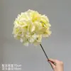 Bola de Nieve Artificial Hortensia Piruleta Hortensia Materiales Florales para Bodas Pared de Flores Flores de Seda Flores Artificiales Hortensia de Tallo Único