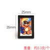 YQT Lindo Dibujo Animado Colgante Mini Casa de Bebé Escena Comida Juego Marco de Fotos Adornos diy Accesorios de Resina Creativos Pegatinas de Refrigerador