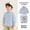 Camisas Infantis Panda Kaka Roupas de Outono para Crianças Tops Casuais para Meninas Camisas de Bebê Roupas de Bebê para Primavera e Outono