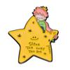 Broche de Desenho Animado O Pequeno Príncipe Estrelas Fofas Conto de Fadas Lua Emblema Botão Lindo Fresco Joia para Estudantes Homens e Mulheres