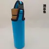 Taza de Agua Universal Casual, Funda de Taza de Material de Buceo, Taza Térmica, Funda Protectora para Bolso Bandolera, Aislamiento Térmico, Anticaídas, Correa Cruzada para Bolso Bandolera