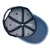 Gorra de Béisbol con Visera de Mezclilla Transfronteriza, Gorra de Béisbol de Mezclilla Tendencia Nacional Rpet, Gorra de Pesca de Rpet Reciclado, Fábrica Personalizada