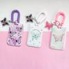 Set de Tarjetas Lindas Anti-pérdida para Niña Estudiante Dibujos Animados Mariposa Estilo Ins Bolsa para Tarjetas de Campus Tarjetas de Juego Cubierta Protectora para Tarjeta de Acceso