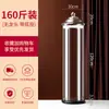 Botella de Vidrio para Vino de Gran Capacidad con Grifo, Tarro de Vino Sellado de Alto Gama de Diámetro Grande, Botella Especial Espesa para Vino de Ginseng y Cuerno