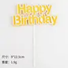 Molino de Viento Rosa Corona tarjeta de decoración feliz inserción pastel de cumpleaños bebé niños cumpleaños mesa de postres de cumpleaños enchufe