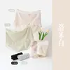 Calcinhas de Renda Modal Macia de Cintura Alta Light Luxury para Mulheres, Tanga de Seda Amora 10A Antibacteriana com Malha de Cobertura Total Estilo Francês