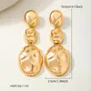 Joias Transfronteiriças Ins Estilo Moda Design Assimétrico Brincos/Pulseira/Colar Plissados Joias da Moda
